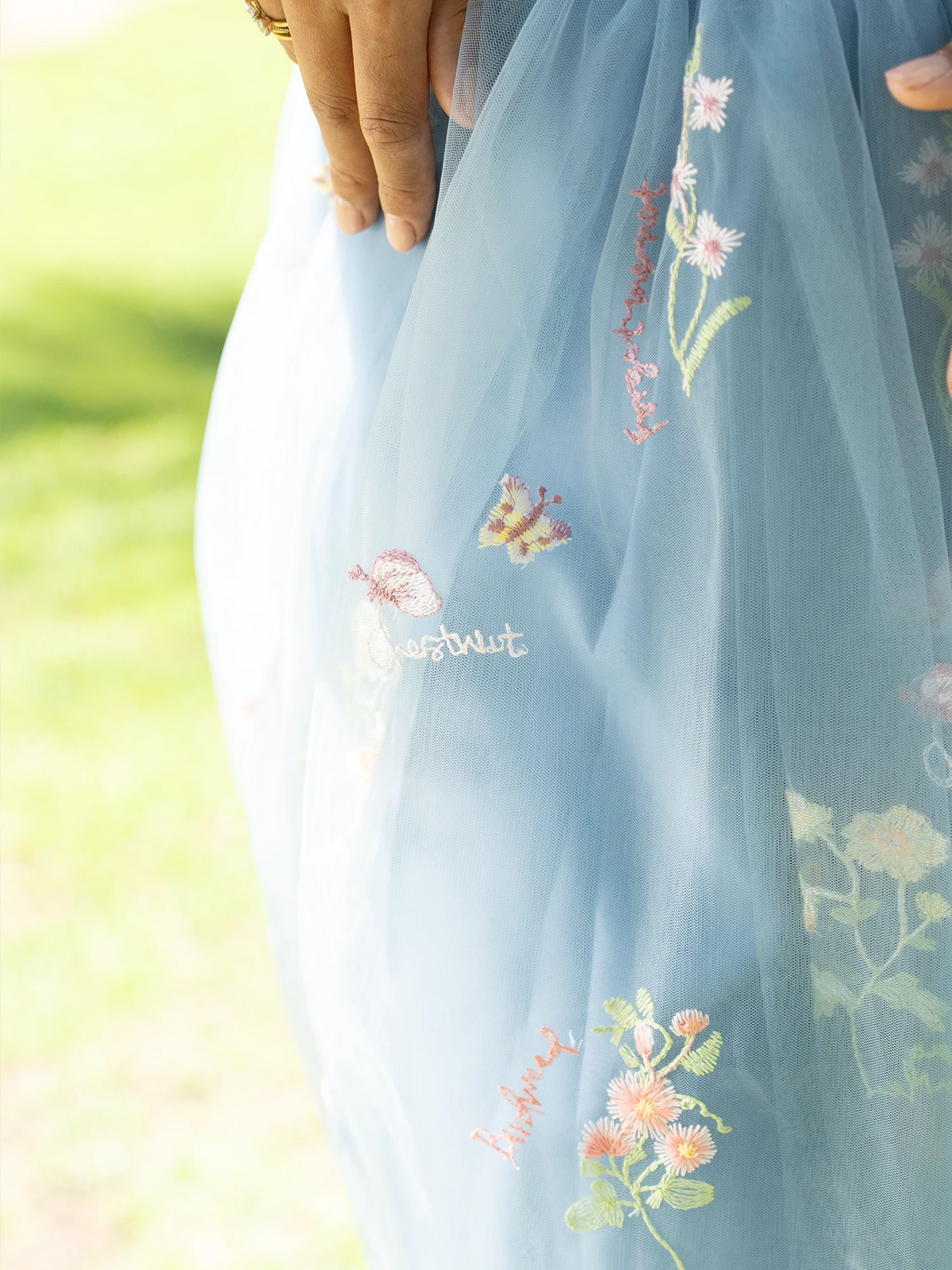 The Primrose Dusty Blue